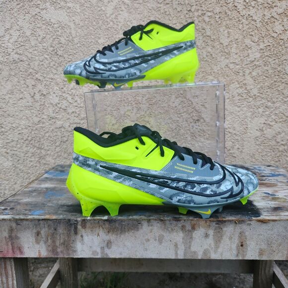 Nike Vapor Edge Elite 360 2 Volt Black Football Cleats FB3347 703 Mens Size 12 main image 7